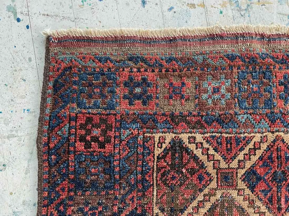 Antique Baluch Rug, 3x5 — Weft & Wool